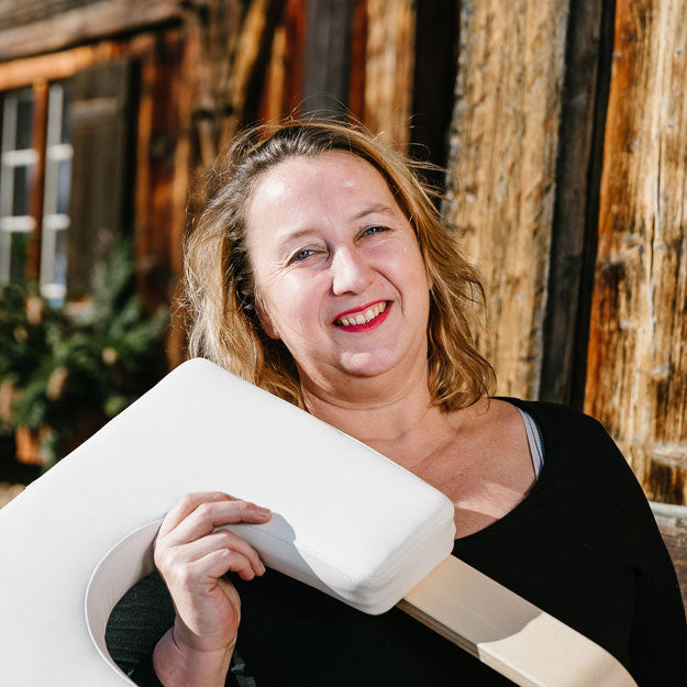 Portrait d’un membre souriant de la communauté FeetUp
